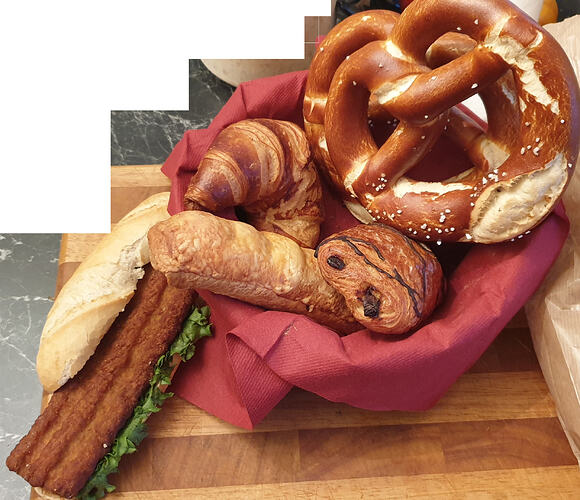 Für 3 € aus der To Good To Go - App erhalten.