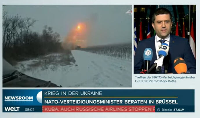 2026-02-12 UKRAINE-KRIEG Selenskyj stellt Bedingungen für Wahlen! Nato berät über weitere Hilfe WELT LIVE - YouTube