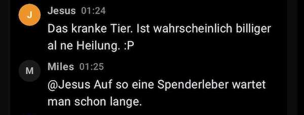 Chat Hervorhebung