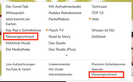 Massengeschnack